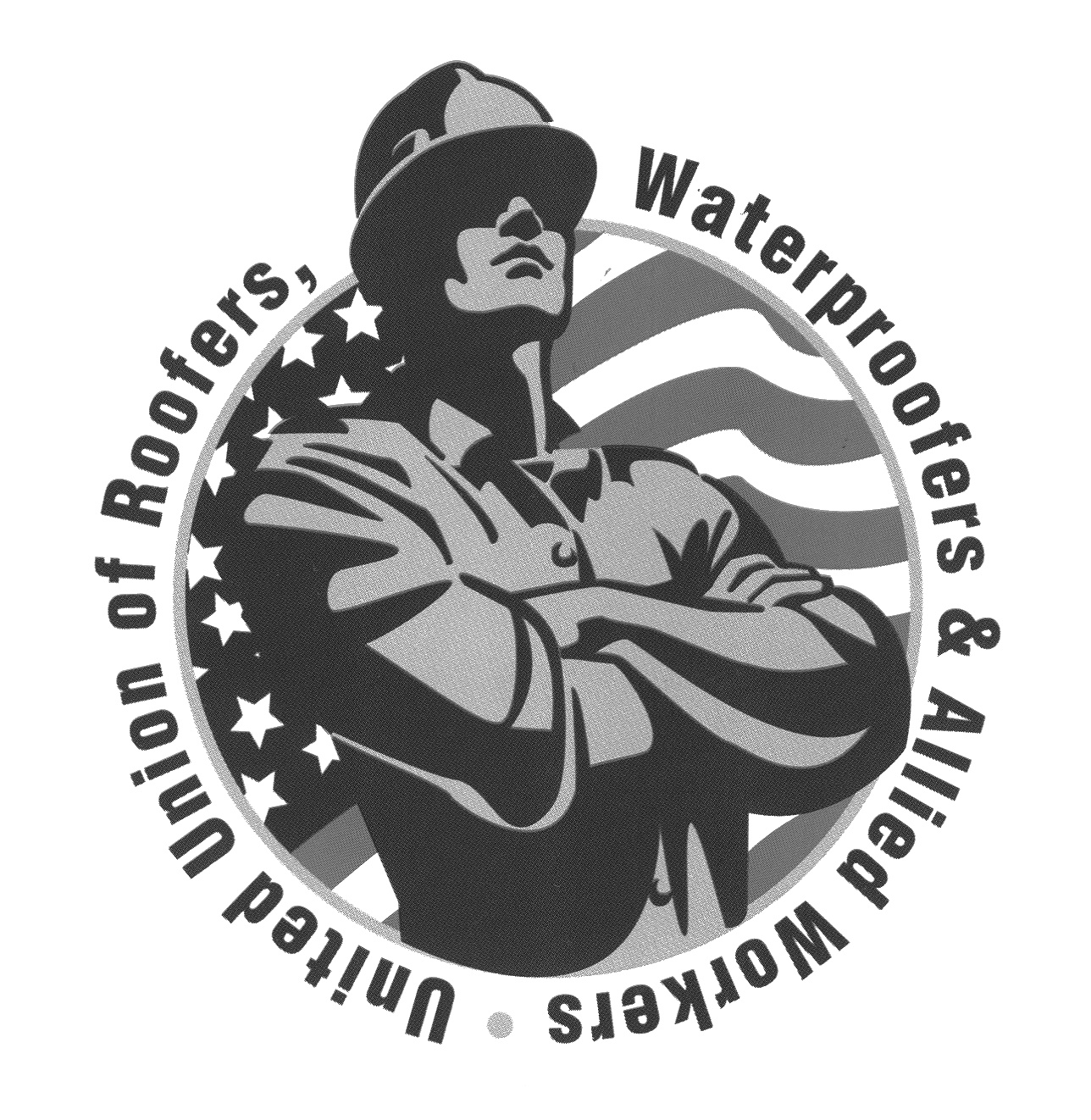 Roofer Union logo - grey